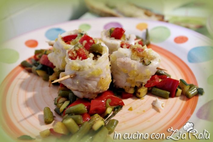 involtini orata e verdure