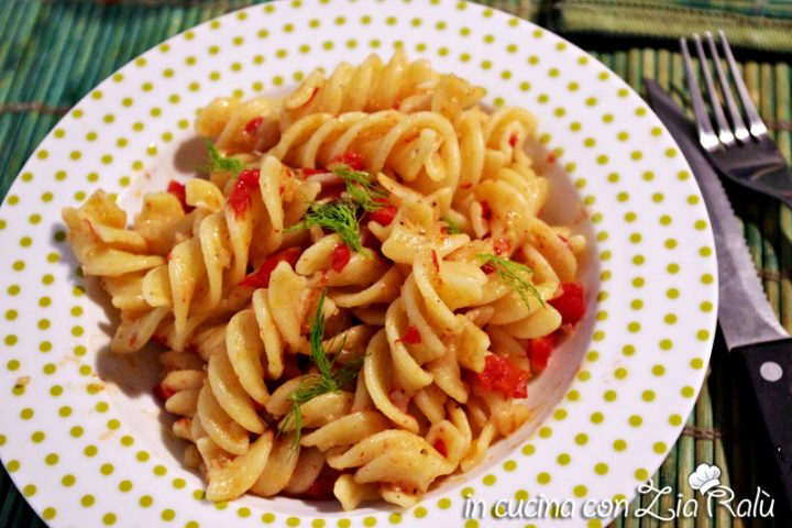 fusilli ai finocchi