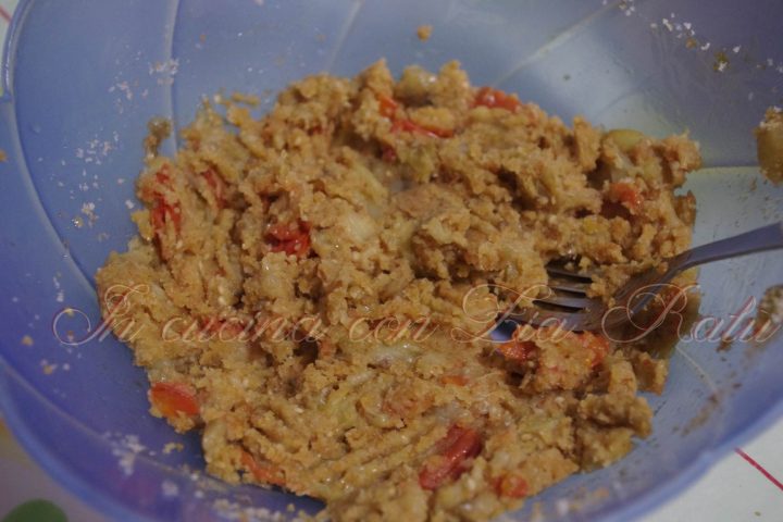 impasto melanzane e pomodori 