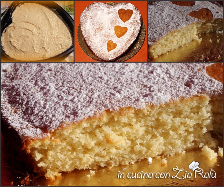 Torta cuore soffice cocco e ricotta...