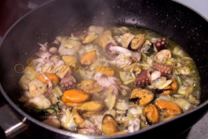 cavatelli ai frutti di mare con cognak e no zafferano (13)