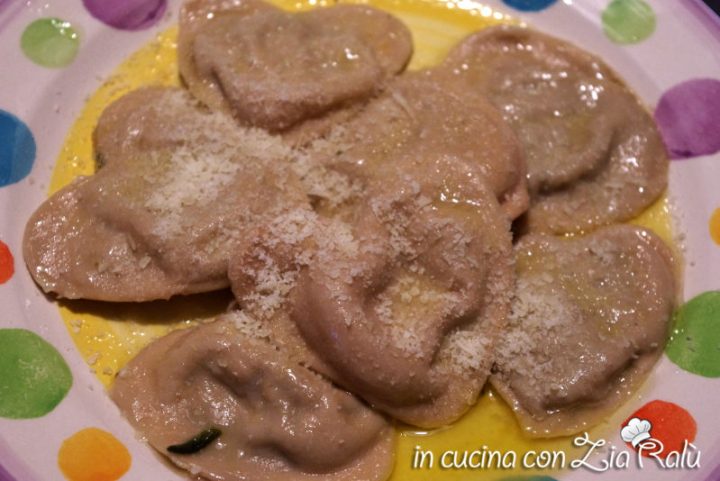 ravioli ripieni di verdure