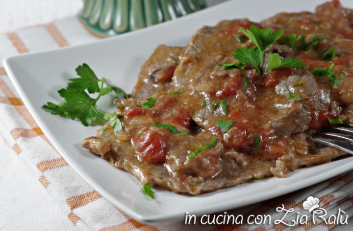 Scaloppine di vitello al pomodoro light