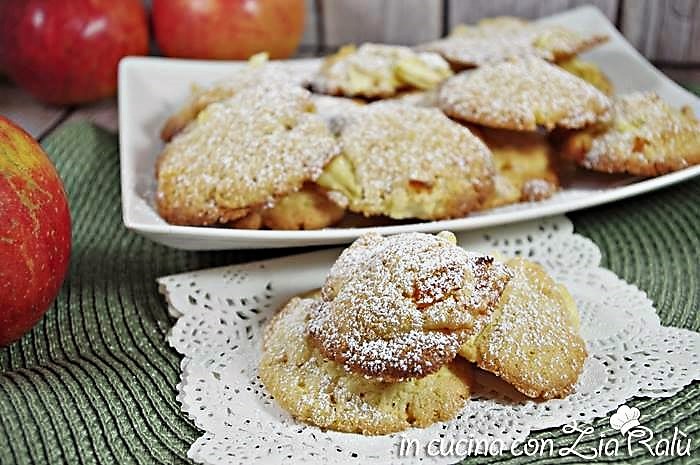 biscotti mela e albicocche