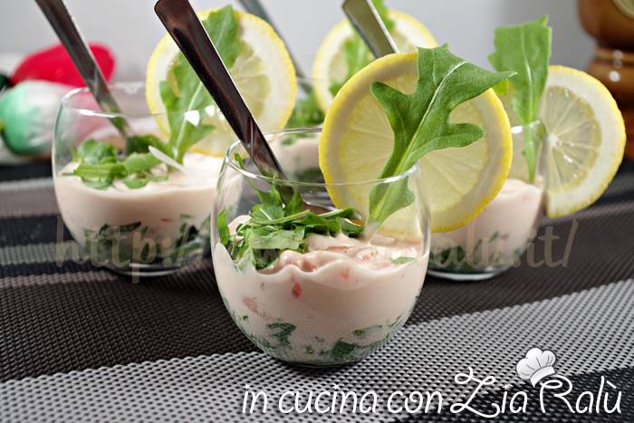 Cocktail di gamberi light