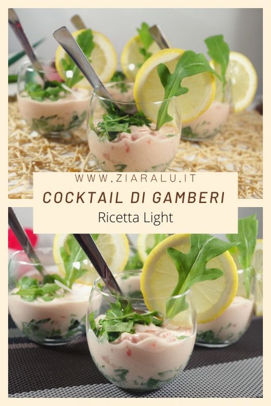 Cocktail di gamberi light