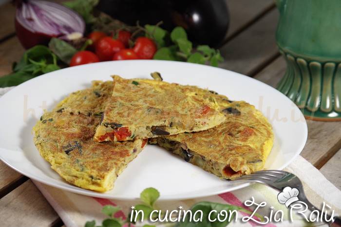frittata alle melanzane